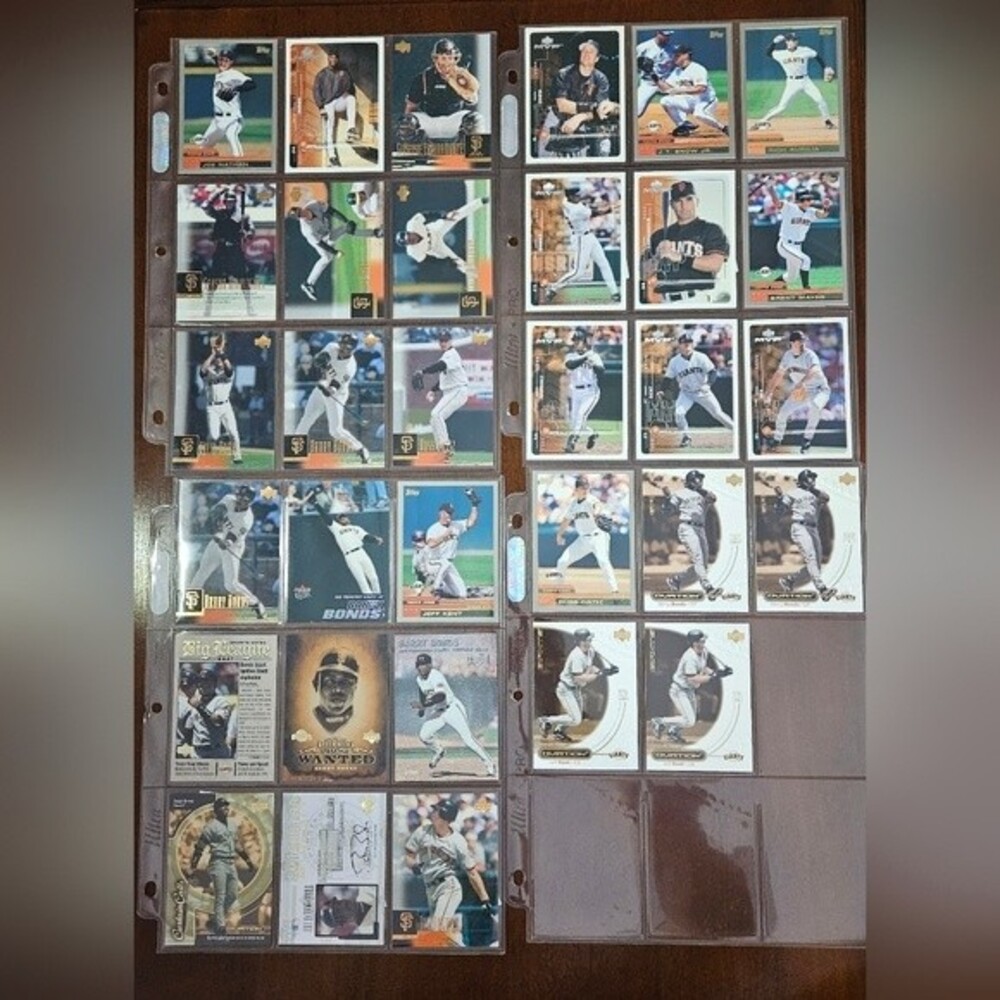 MLB San Francisco Giants Card Collection